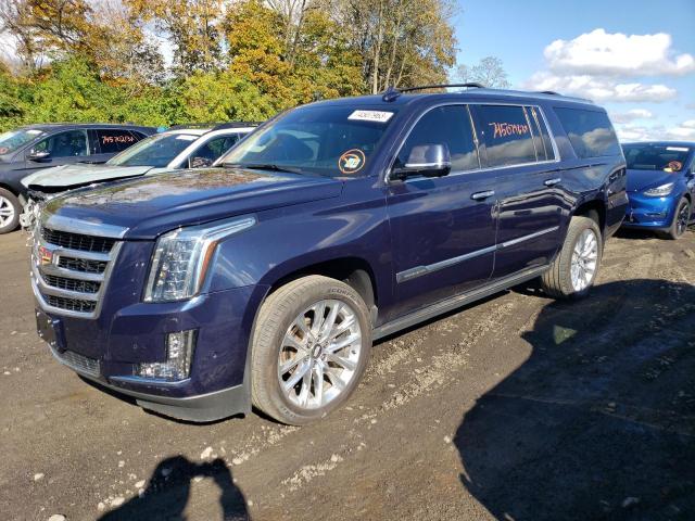 1GYS4JKJ7KR116149 - 2019 CADILLAC ESCALADE ESV PREMIUM LUXURY BLUE photo 1