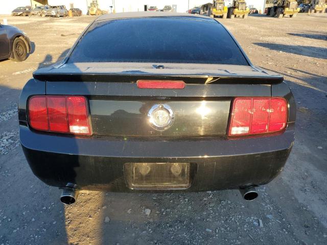 1ZVFT80N575203732 - 2007 FORD MUSTANG BLACK photo 6