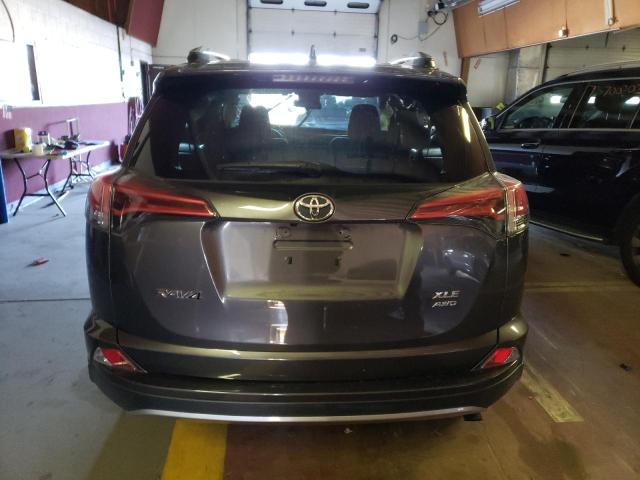 2T3RFREV7JW799433 - 2018 TOYOTA RAV4 ADVENTURE GRAY photo 6