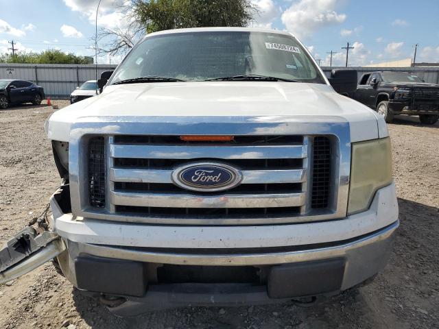 1FTEX1E89AKE03244 - 2010 FORD F150 SUPER CAB WHITE photo 5