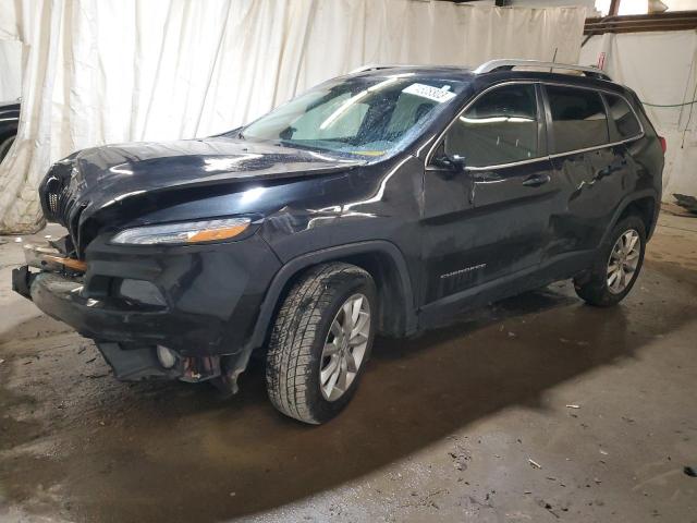 1C4PJMDS7GW209368 - 2016 JEEP CHEROKEE LIMITED BLACK photo 1