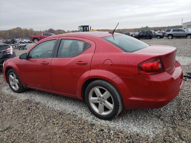 1C3CDZAB4DN605299 - 2013 DODGE AVENGER SE RED photo 2