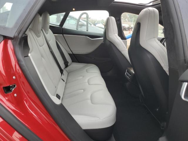 5YJSA1E21GF120794 - 2016 TESLA MODEL S 红色 照片 10