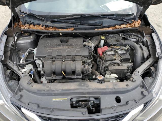 3N1AB7AP3HY345420 - 2017 NISSAN SENTRA S GRAY photo 11