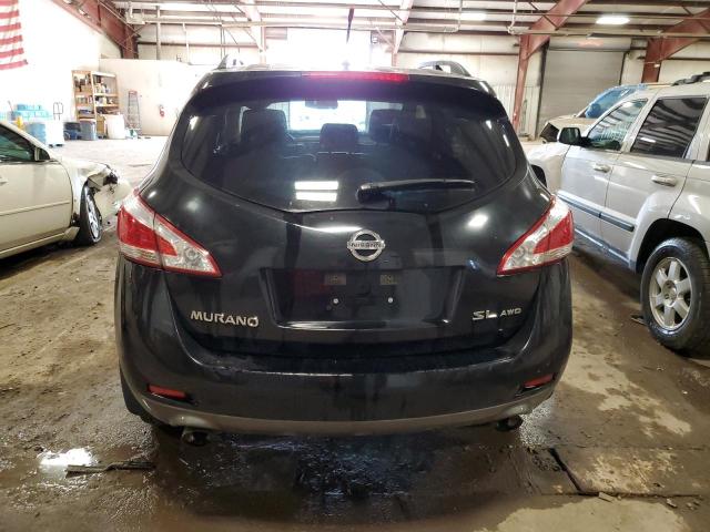 JN8AZ1MW6CW230940 - 2012 NISSAN MURANO S BLACK photo 6