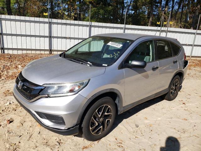 5J6RM3H40GL021180 - 2016 HONDA CR-V SE SILVER photo 1