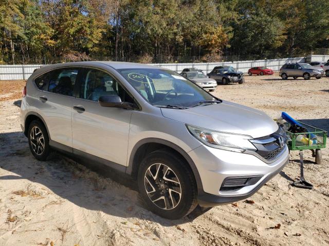 5J6RM3H40GL021180 - 2016 HONDA CR-V SE SILVER photo 4