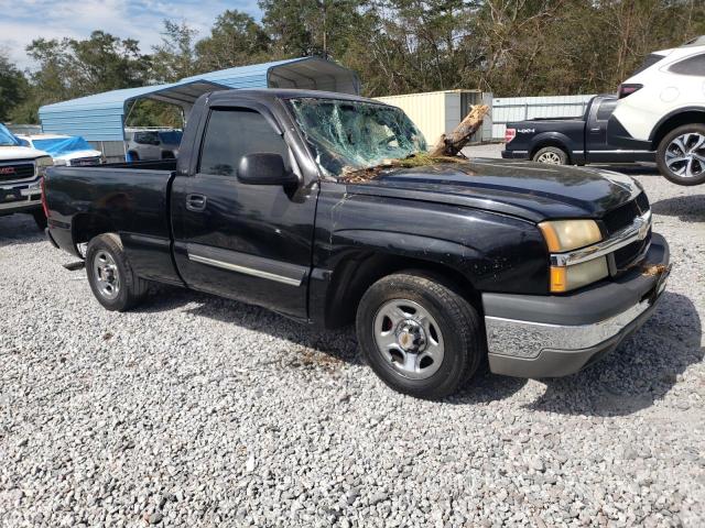 1GCEC14V64Z278346 - 2004 CHEVROLET SILVERADO C1500 BLACK photo 4