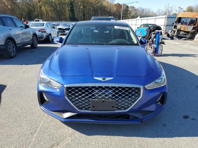 KMTG74LE3KU020023 - 2019 GENESIS G70 ELITE BLUE photo 5