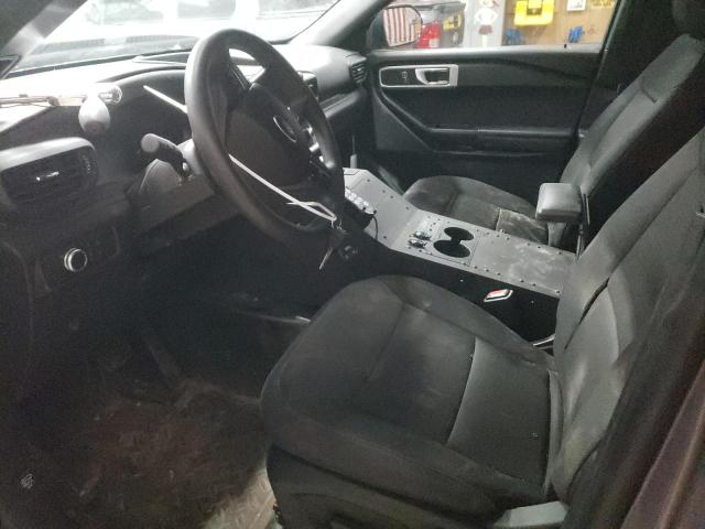 1FM5K8AB3MGA19780 - 2021 FORD EXPLORER POLICE INTERCEPTOR ნაცრისფერი ფოტო 7