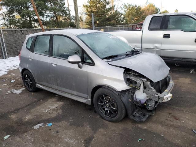 JHMGD38637S050319 - 2007 HONDA FIT S 银色 照片 4