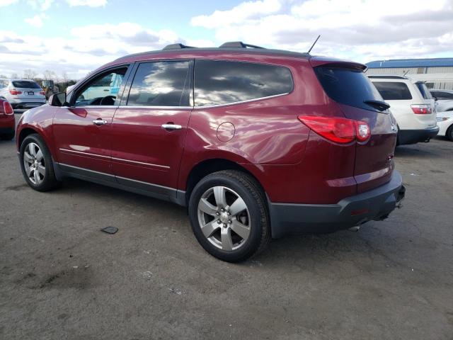 1GNKRLED9BJ168865 - 2011 CHEVROLET TRAVERSE LTZ MAROON photo 2