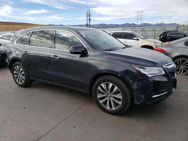 5FRYD4H62GB052019 - 2016 ACURA MDX TECHNOLOGY GRAY photo 4