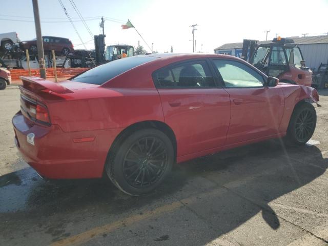 2B3CM5CT0BH517707 - 2011 DODGE CHARGER R/T RED photo 3