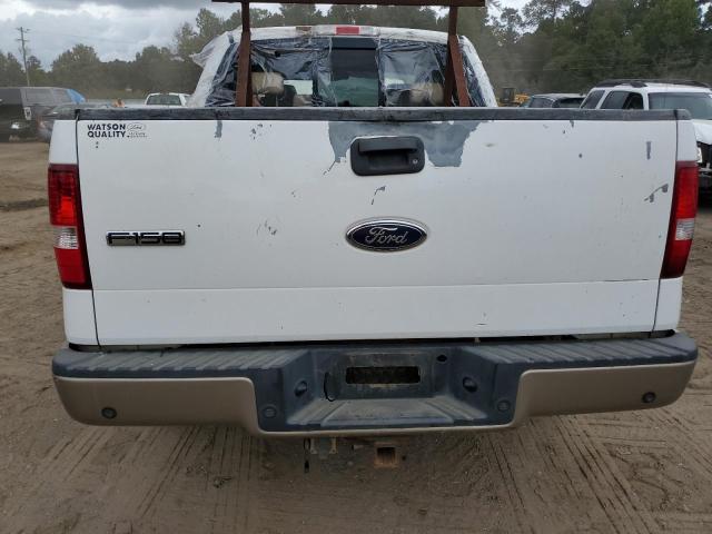 1FTPW14574KD64659 - 2004 FORD F150 SUPERCREW WHITE photo 6