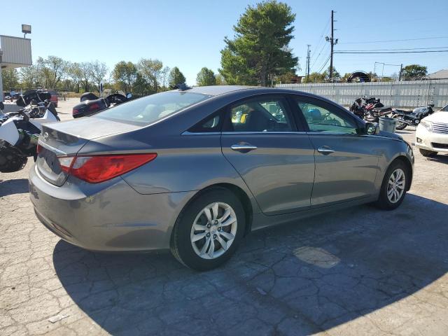 5NPEB4ACXDH573299 - 2013 HYUNDAI SONATA GLS GRAY photo 3