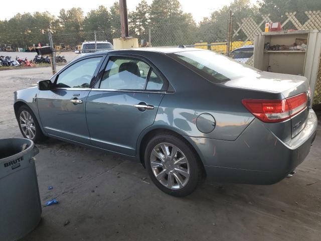 3LNHL2GC4BR766737 - 2011 LINCOLN MKZ BLUE photo 2