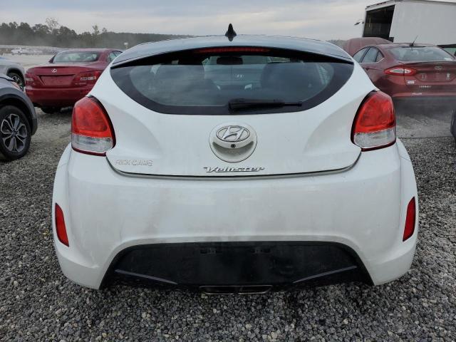 KMHTC6AD2FU233108 - 2015 HYUNDAI VELOSTER WHITE photo 6