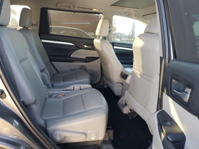 5TDKKRFH2FS084400 - 2015 TOYOTA HIGHLANDER XLE GRAY photo 11