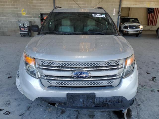 1FM5K7B85EGB77486 - 2014 FORD EXPLORER SILVER photo 5