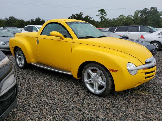 1GCES14P04B107461 - 2004 CHEVROLET SSR 黄色 照片 4