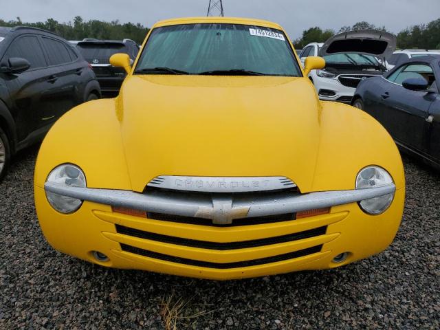 1GCES14P04B107461 - 2004 CHEVROLET SSR 黄色 照片 5