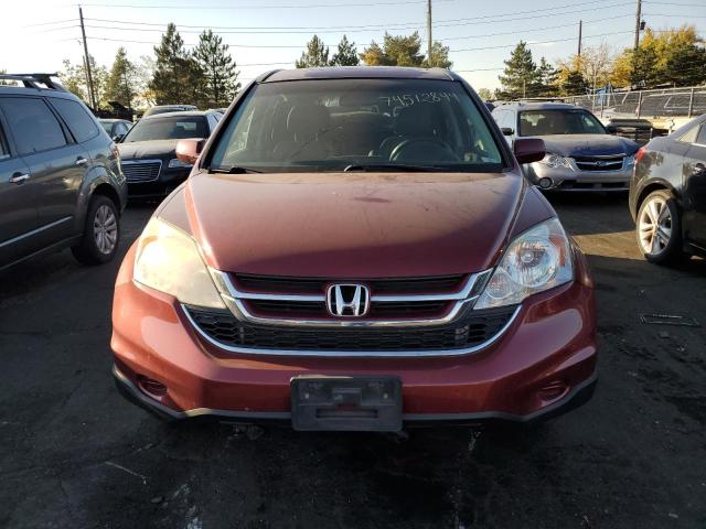 JHLRE4H79BC016719 - 2011 HONDA CR-V EXL MAROON photo 5