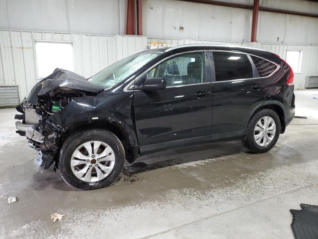 5J6RM4H7XEL005713 - 2014 HONDA CR-V EXL BLACK photo 1