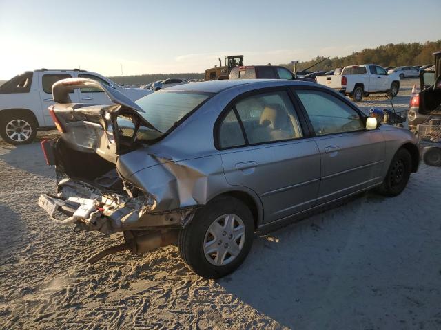 1HGES16573L016578 - 2003 HONDA CIVIC LX GRAY photo 3