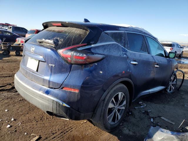 5N1AZ2MS3KN145245 - 2019 NISSAN MURANO S BLUE photo 3