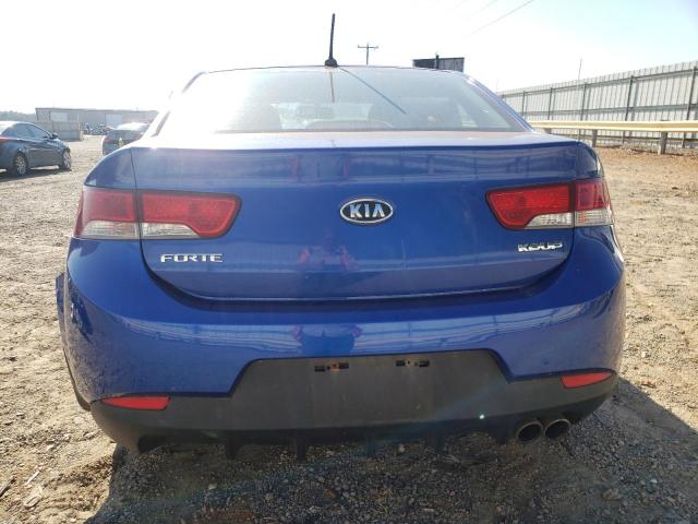 KNAFU6A23C5625840 - 2012 KIA FORTE EX BLUE photo 6