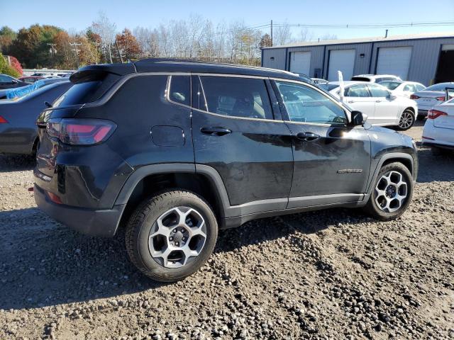 3C4NJDDBXNT190146 - 2022 JEEP COMPASS TRAILHAWK BLACK photo 3