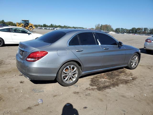 55SWF4JB8GU100597 - 2016 MERCEDES-BENZ C 300 SILVER photo 3