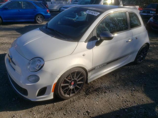 3C3CFFFH8DT697460 - 2013 FIAT 500 ABARTH WHITE photo 1