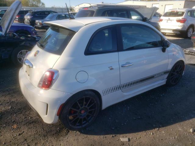 3C3CFFFH8DT697460 - 2013 FIAT 500 ABARTH WHITE photo 3