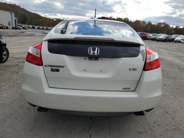 5J6TF2H59CL002771 - 2012 HONDA CROSSTOUR EXL WHITE photo 6