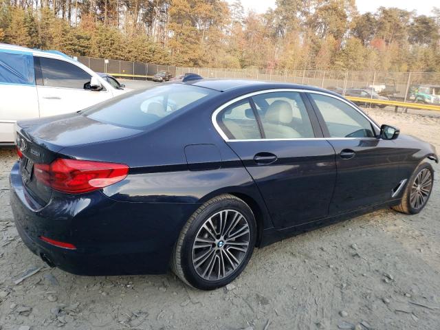 WBAJA7C53KWW32683 - 2019 BMW 530 XI BLUE photo 3