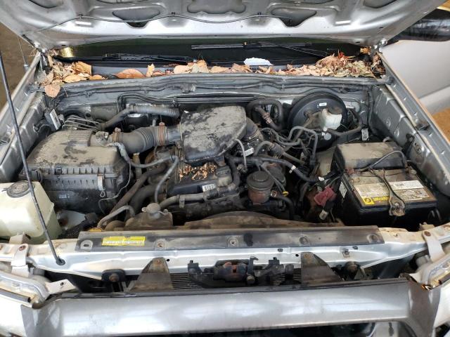 5TFUX4EN9DX020883 - 2013 TOYOTA TACOMA ACCESS CAB ვერცხლისფერი ფოტო 11