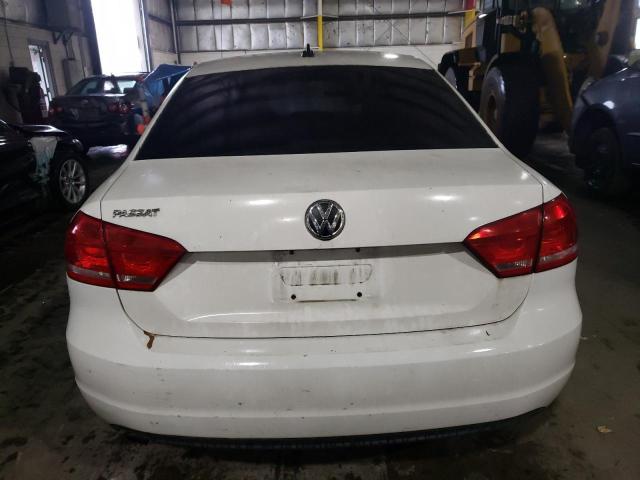 1VWAP7A34EC005741 - 2014 VOLKSWAGEN PASSAT S WHITE photo 6