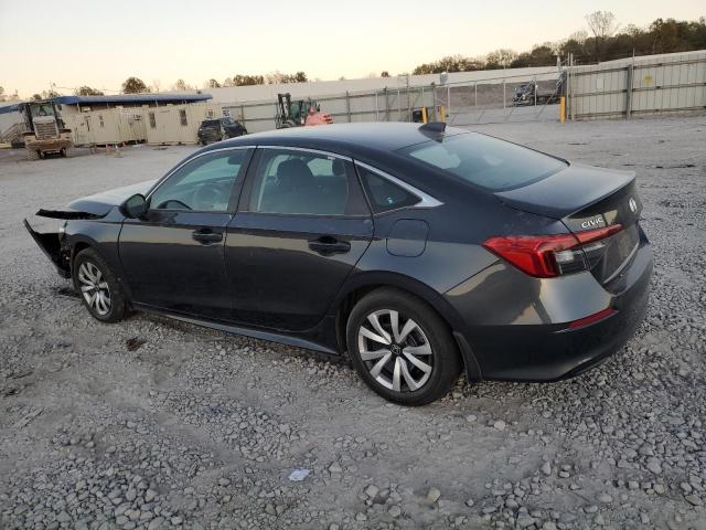 2HGFE2F27NH506915 - 2022 HONDA CIVIC LX GRAY photo 2