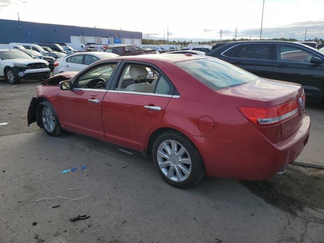 3LNHL2JC4BR765046 - 2011 LINCOLN MKZ RED photo 2