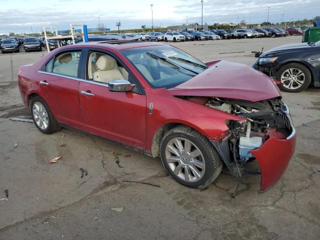 3LNHL2JC4BR765046 - 2011 LINCOLN MKZ RED photo 4