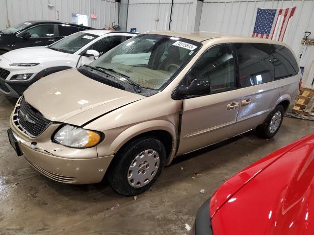 2C4GP44G51R200629 - 2001 CHRYSLER TOWN & COU LX BEIGE photo 1