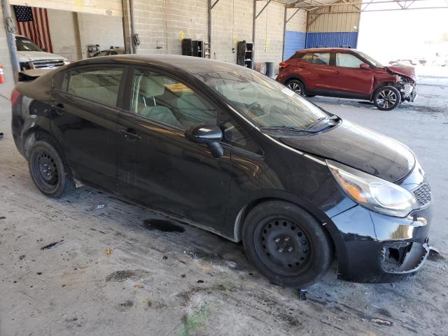 KNADM4A30E6324671 - 2014 KIA RIO LX BLACK photo 4