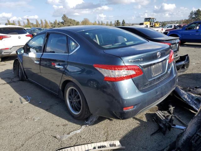 3N1AB7AP3EL615187 - 2014 NISSAN SENTRA S SILVER photo 2