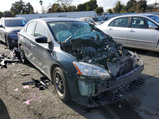 3N1AB7AP3EL615187 - 2014 NISSAN SENTRA S SILVER photo 4