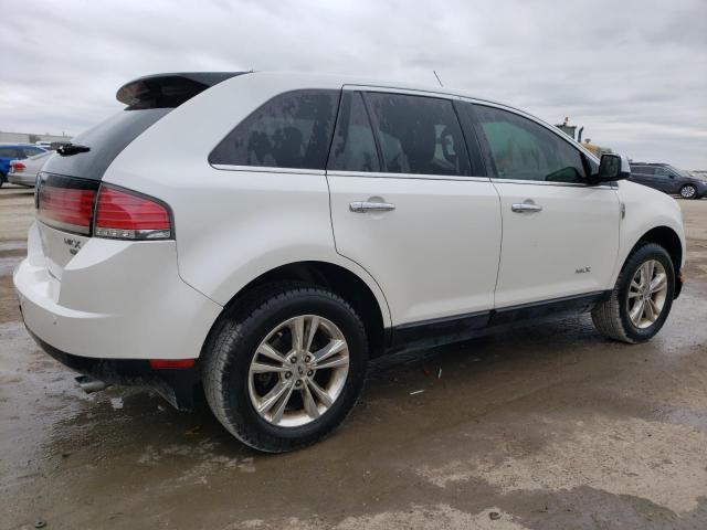 2LMDJ8JC3ABJ34457 - 2010 LINCOLN MKX WHITE photo 3