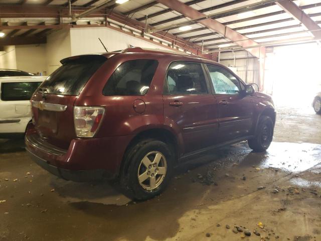 2CNDL33FX96240618 - 2009 CHEVROLET EQUINOX LT BURGUNDY photo 3