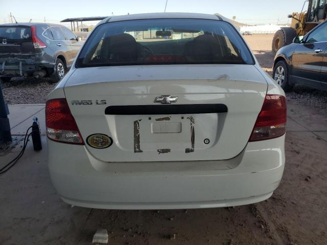 KL1TD56616B647652 - 2006 CHEVROLET AVEO BASE Ağ foto 6