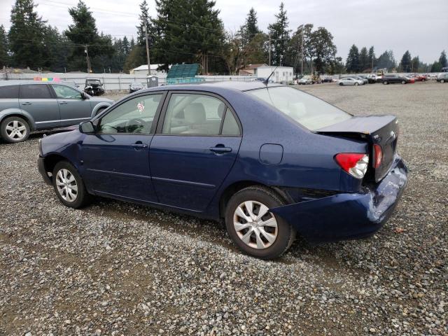 JTDBR32E170117511 - 2007 TOYOTA COROLLA CE BLUE photo 2